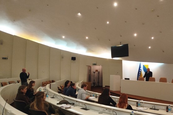 Студенти Унивезитета у Denveru (САД) посјетили Парламентарну скупштину Босне и Херцеговине